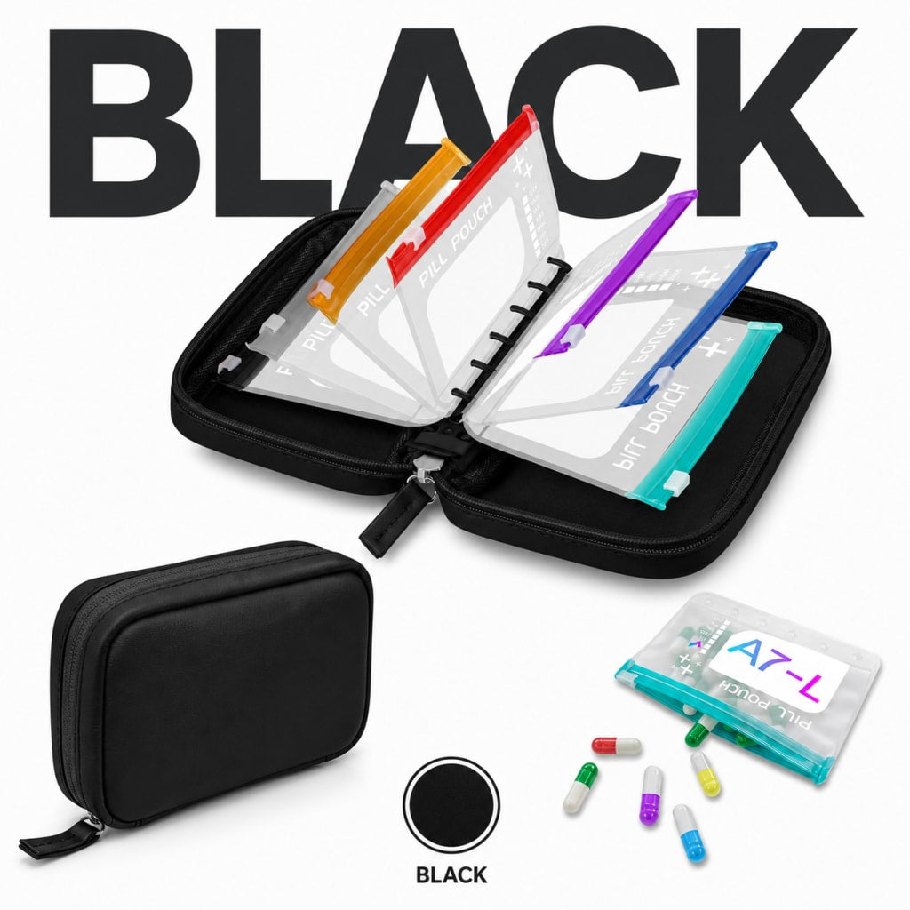 DoseNest – Waterproof Weekly Pill Organizer